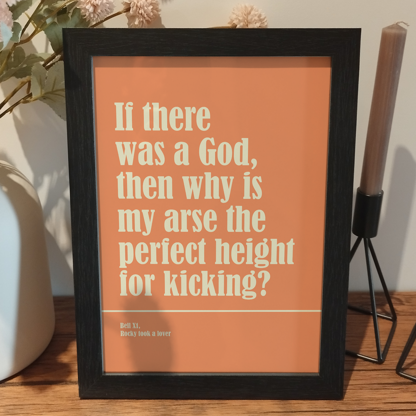 Personalised Song Lyric Print | Custom Music Lyric Wall Art | Wedding First Dance Song Lyrics | Anniversary Print Gifts for Couples