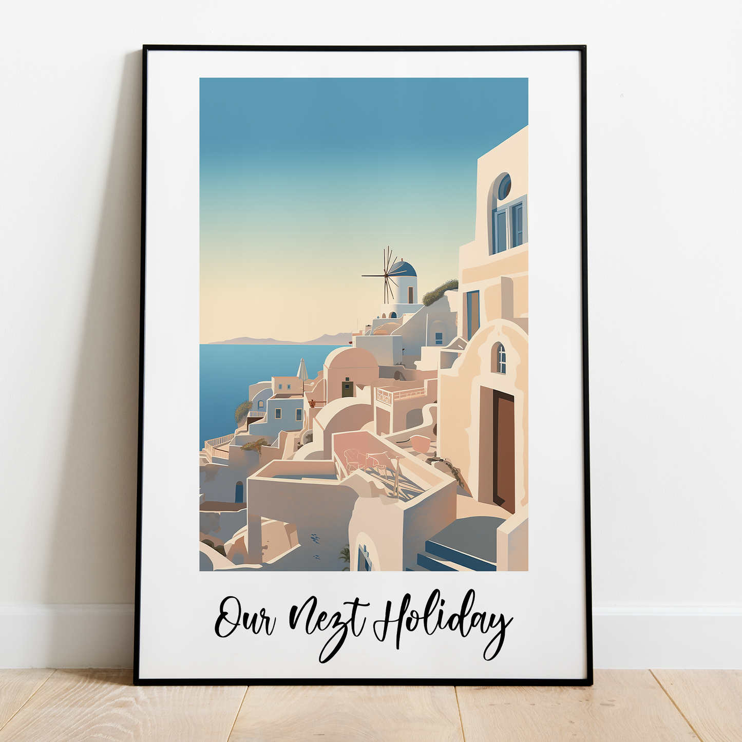 Custom Travel Memories Print | Personalised Holiday Destinations | Retro Travel Poster | Paper Anniversary Gifts | Memorable Cities & Places