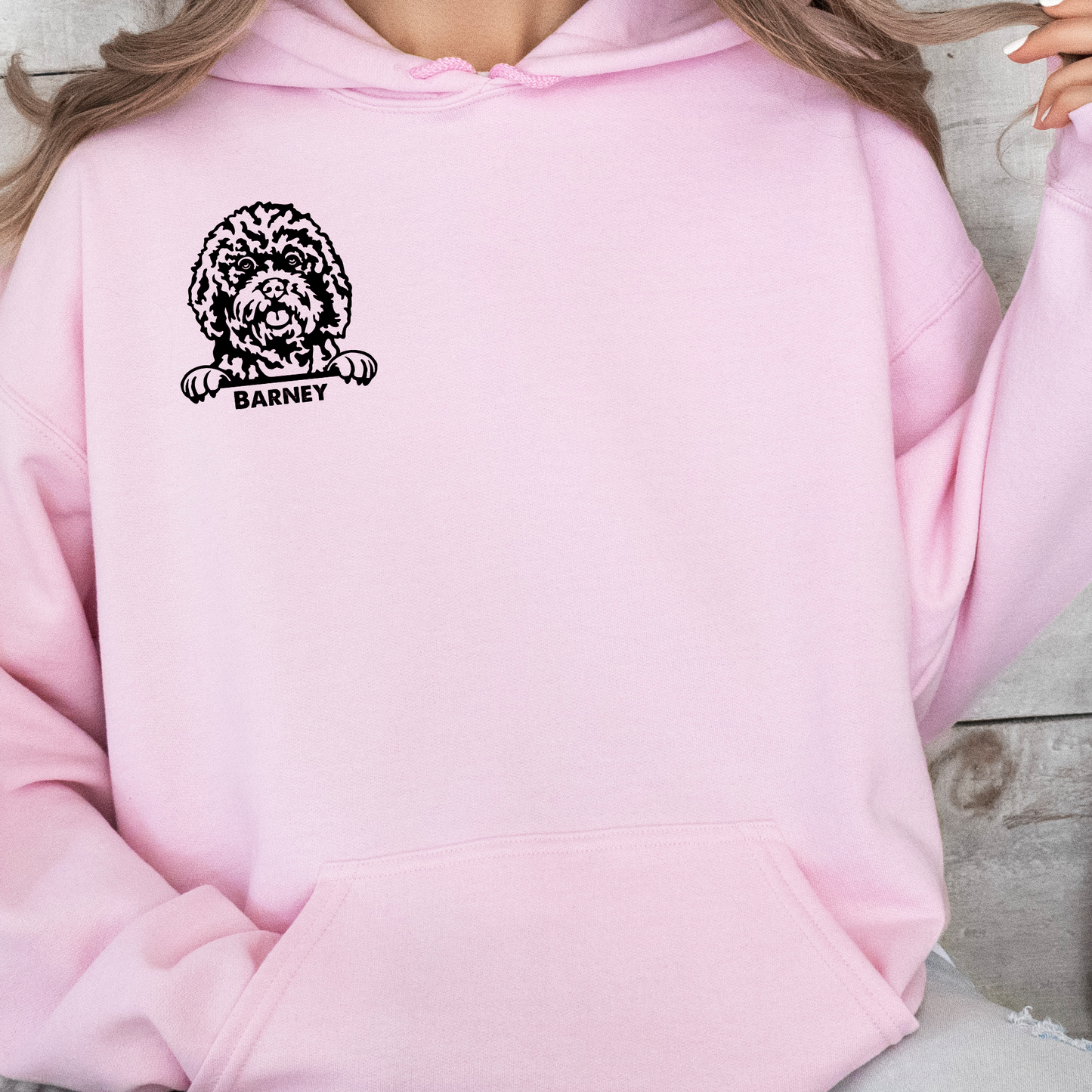 Custom Pet Portrait Hoodie | Personalised Dog Gift | Dog Mum Hoodie | Dog Pet Portrait Hoodie | Gift For Dog Owner | Dog Dad Hoodie