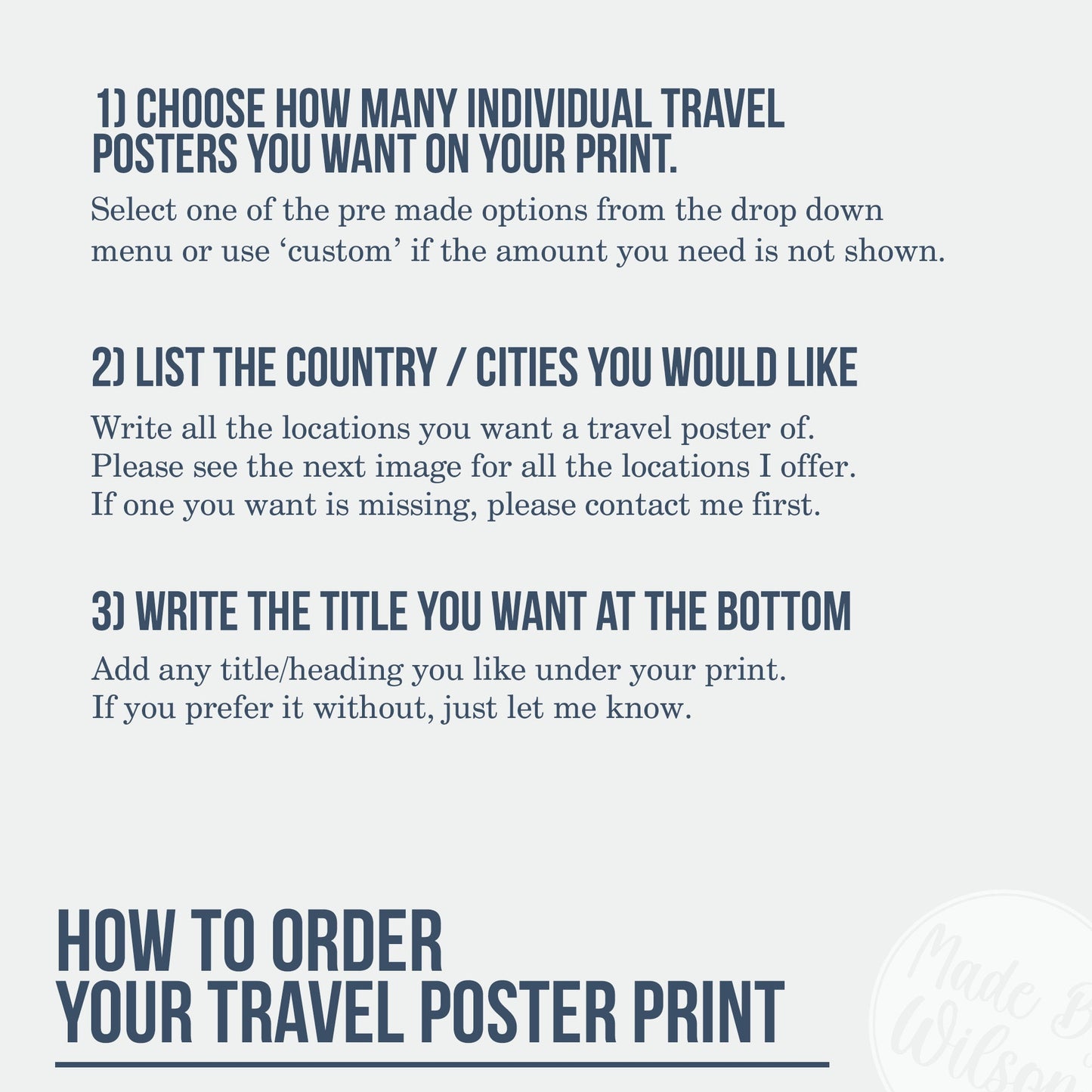 Custom Travel Memories Print | Personalised Holiday Destinations | Retro Travel Poster | Paper Anniversary Gifts | Memorable Cities & Places