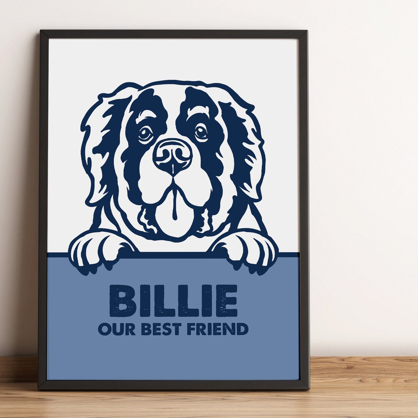 Custom Pet Portrait Print | Personalised Pet Portrait Wall Art | Royal Pet Portrait | Custom Pet Gifts | New Puppy Gifts