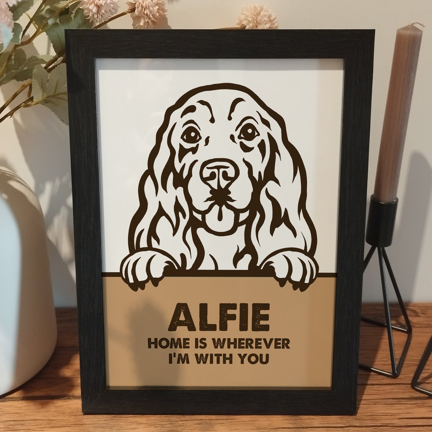 Custom Pet Portrait Print | Personalised Pet Portrait Wall Art | Royal Pet Portrait | Custom Pet Gifts | New Puppy Gifts