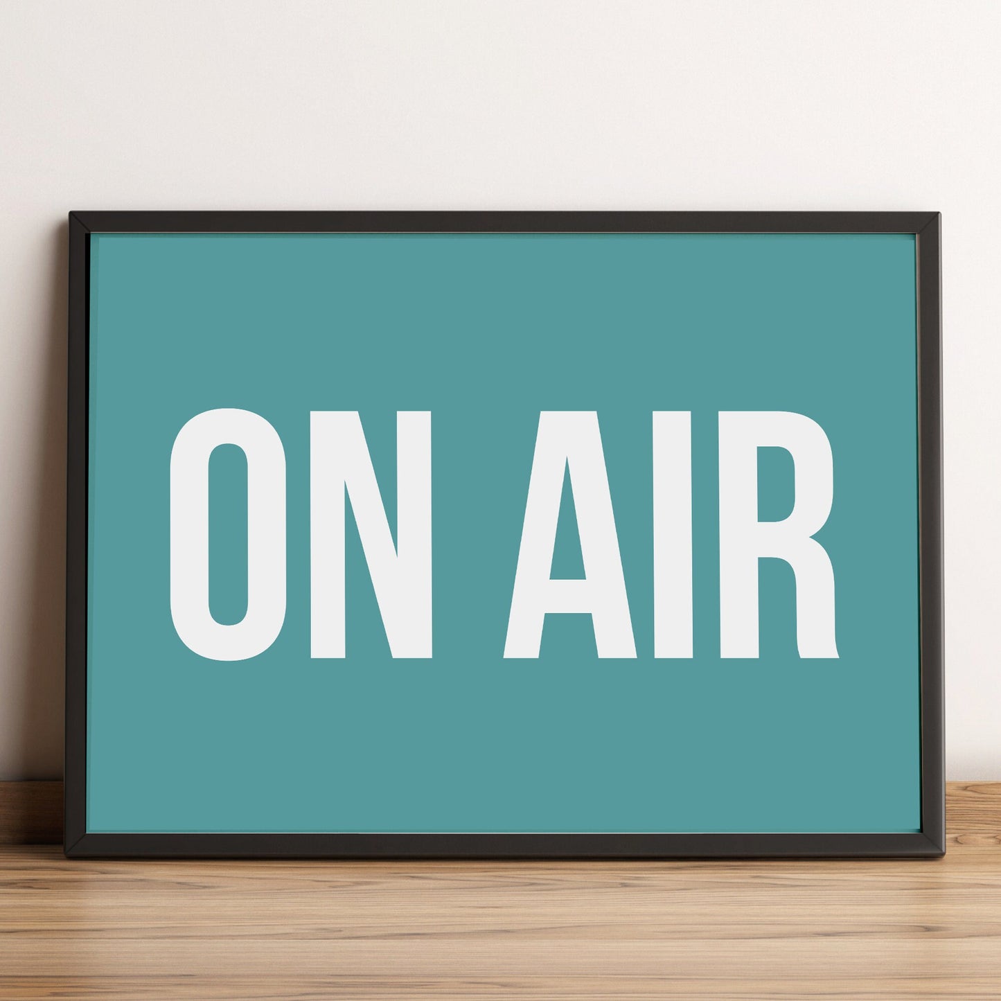 Retro ON AIR Sign Print, Streaming On Air Print, Youtube Twitch Gaming Gifts for Him, Retro Home Wall Decor, Studio Recording Wall Art