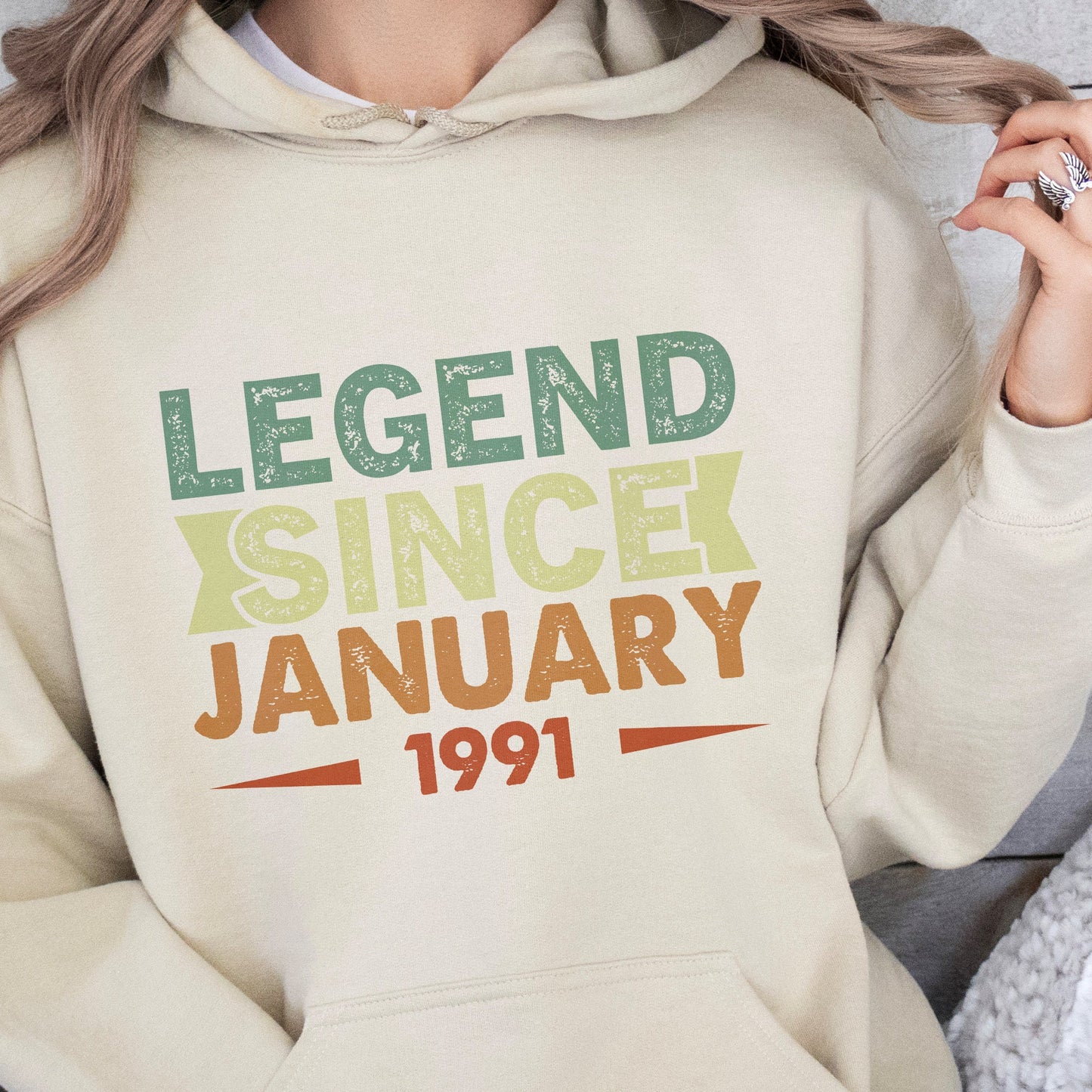 Custom Legend Since Birthday Hoodie | Personalised Birthday Hoodie | 16th 18th 21st 30th Birthday Hoodie | Birthdate Hoodie | Birthday Gifts