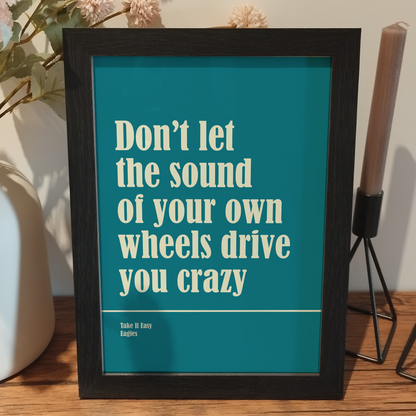 Personalised Song Lyric Print | Custom Music Lyric Wall Art | Wedding First Dance Song Lyrics | Anniversary Print Gifts for Couples
