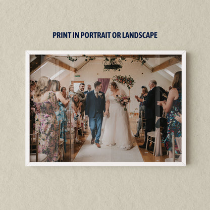 Print and Frame Any Image, Document or Certificate | High Quality Professional Prints | A4 A3 Printing Service | Custom Framed Photo Print