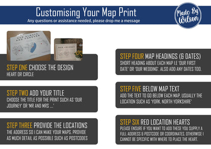 Personalized Memories Map Print | Custom Paper Wedding Anniversary Wall Art | Our First Date Digital Print | Thoughtful Gifts for Him Her