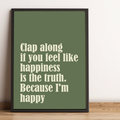 Create A Song Lyric Print | Music Poster | Personalised Wall Art | Typographic | Wedding Song Lyrics | First Dance Song | Song Wall Decor