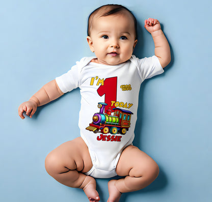 Personalised Toy Train Birthday Hoodie, Any Name Boys Shirt, Kids Train Set T-Shirt, Custom Boys Train Birthday Shirt, Boys Birthday Gifts
