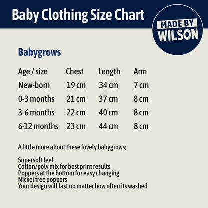 Personalised Baby Progression Babygrow | I Am Months Old Baby Bodysuit | Custom Age Baby Bodysuit | Personalised Baby Months Age Gift