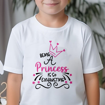 Personalised Princess Birthday Hoodie, Childrens Birthday Princess T-Shirt, Any Name Custom Shirt, Girls Princess Birthday, Custom Babygrow