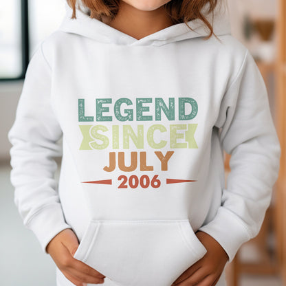Custom Legend Since Birthday Hoodie | Personalised Birthday Hoodie | 16th 18th 21st 30th Birthday Hoodie | Birthdate Hoodie | Birthday Gifts