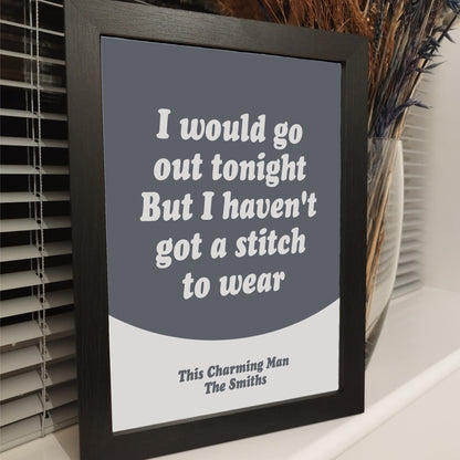 Custom Song Lyric Print Gifts for Couples | Personalised Anniversary Quote Wall Art Gifts for Wedding | Religious Bible Sayings Home Decor