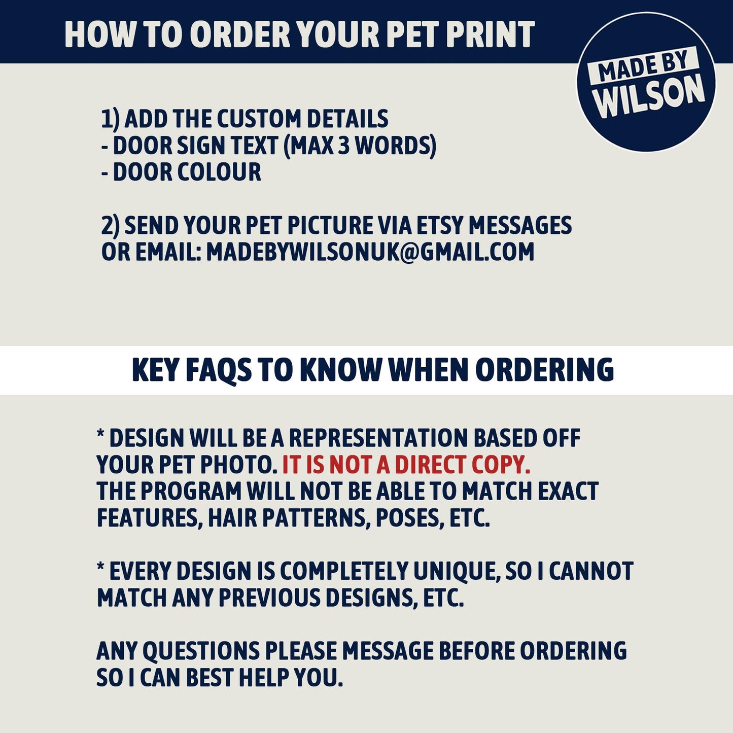 Custom Pet on Doorstep Watercolour Print | Unique Pet Gift, Fun Dog House Print, Personalised Pet Wall Art, Pet Portrait from Photo